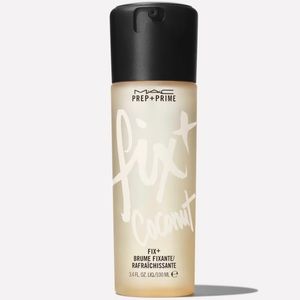 Mac prep plus prime fix plus coconut, setting spray full size 3.4 Fl /100 mL